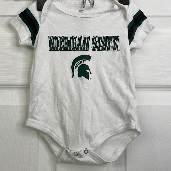 Collosseum Other - Colosseum Own the Stands MSU Michigan State University Spartans 0-3 mo onesie